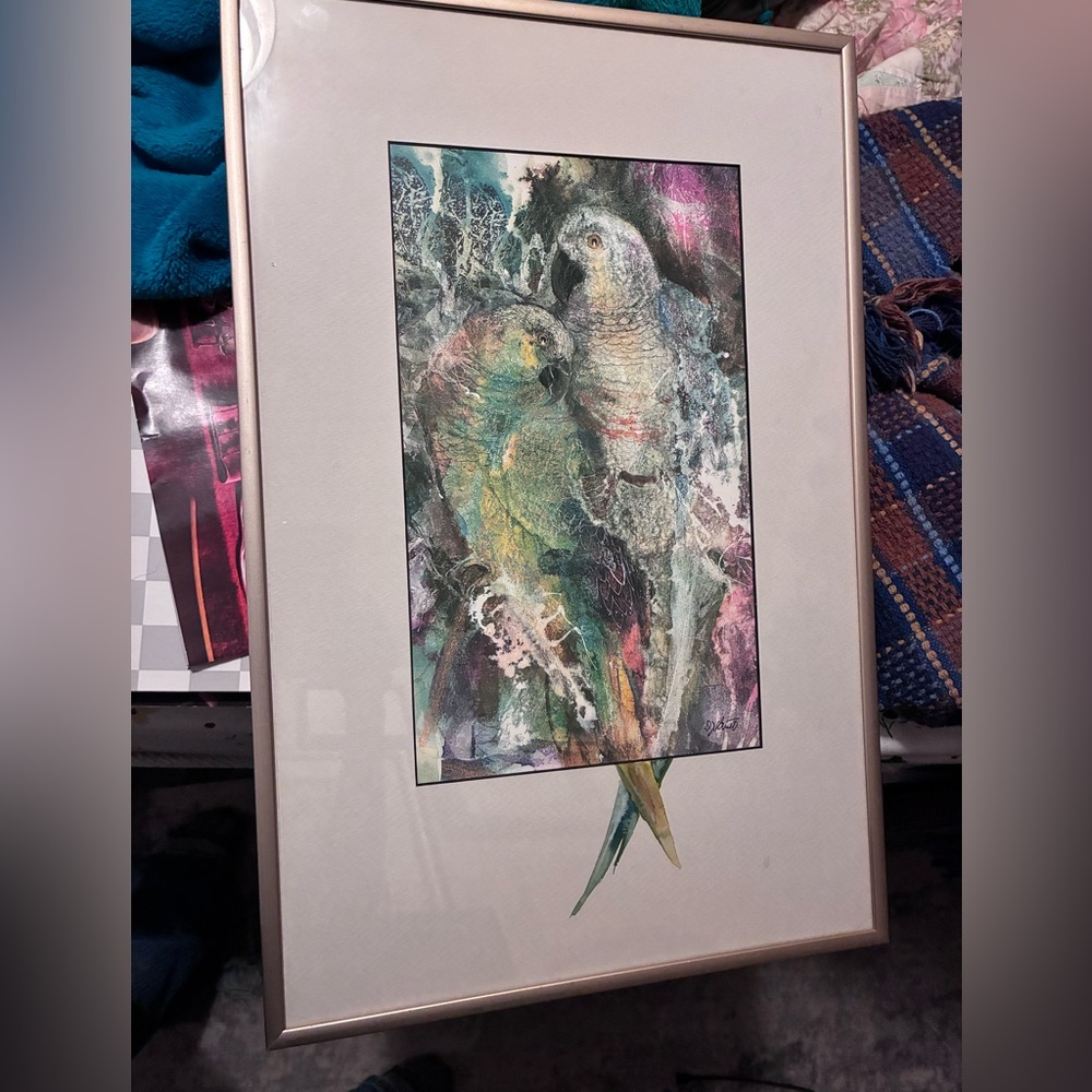 Original Watercolor By Doris Britt - Signed